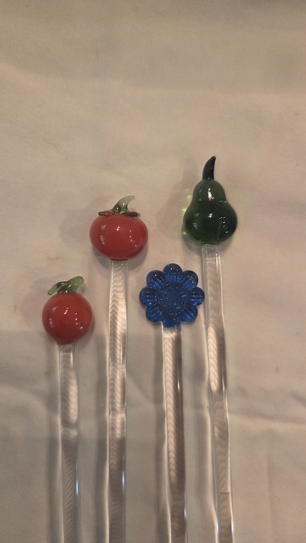 KP-1845 set/4 cocktail stir sticks