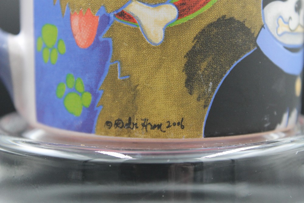 2006 Mug with dogs by Gibson