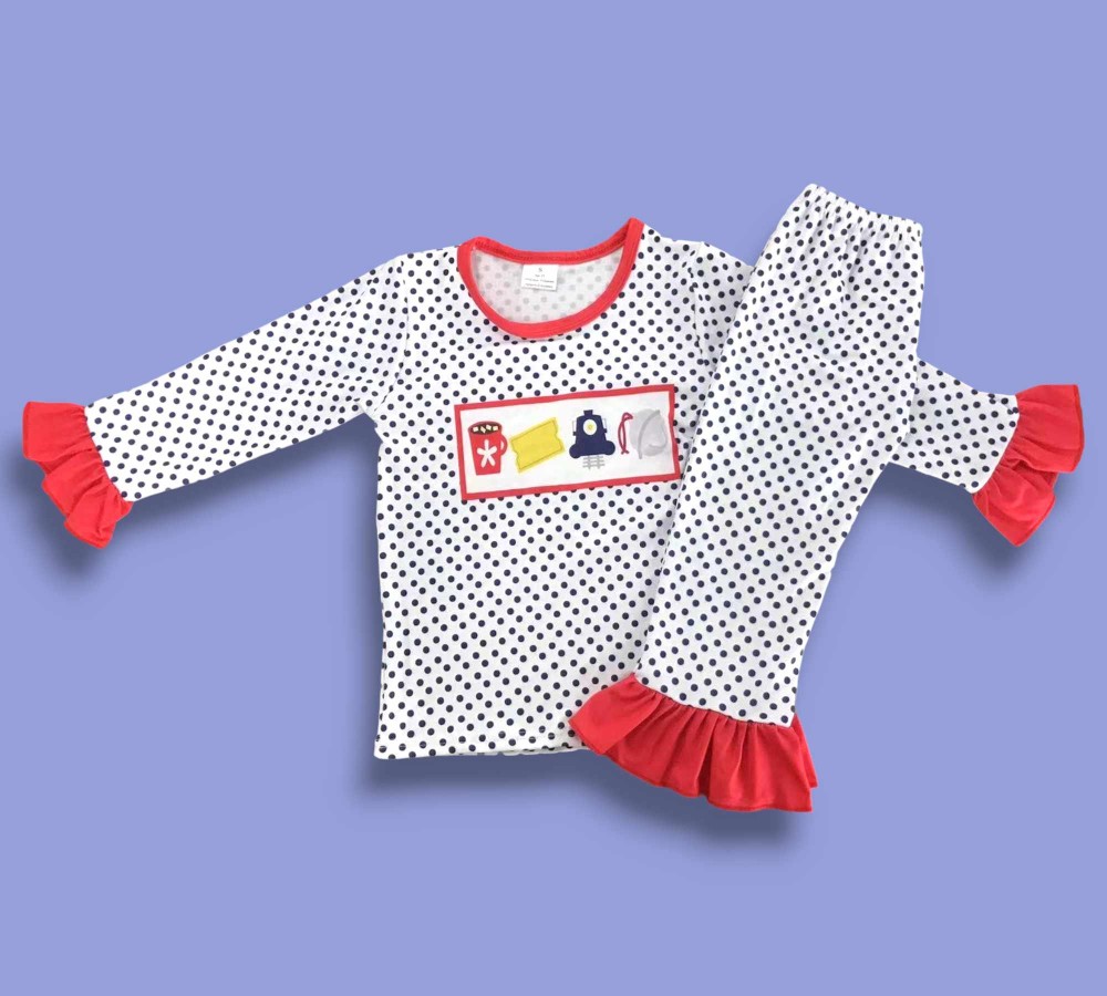 Christmas Express Pajamas - Dotted