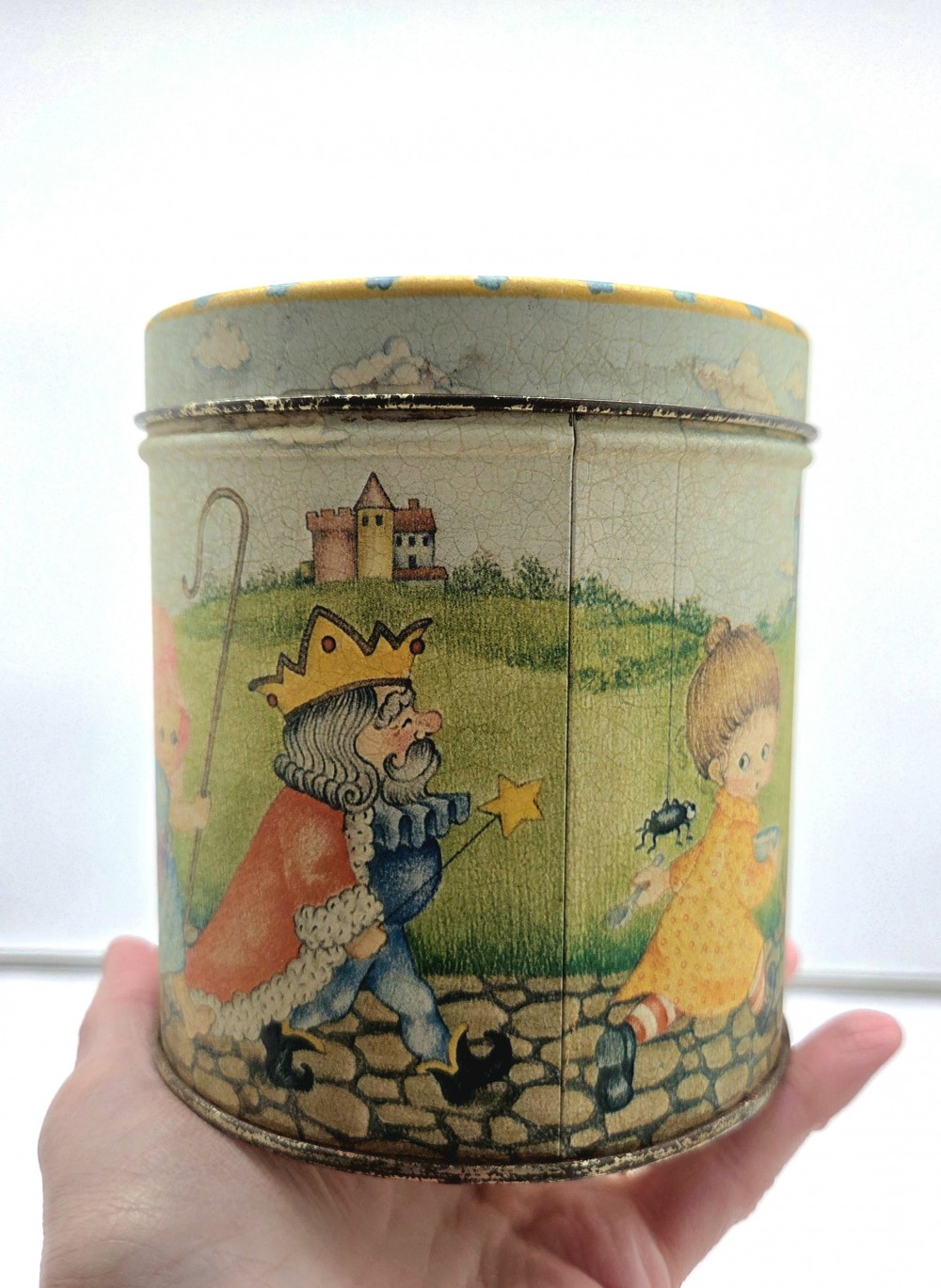 VTG Storybook Parade Tin Coin Bank