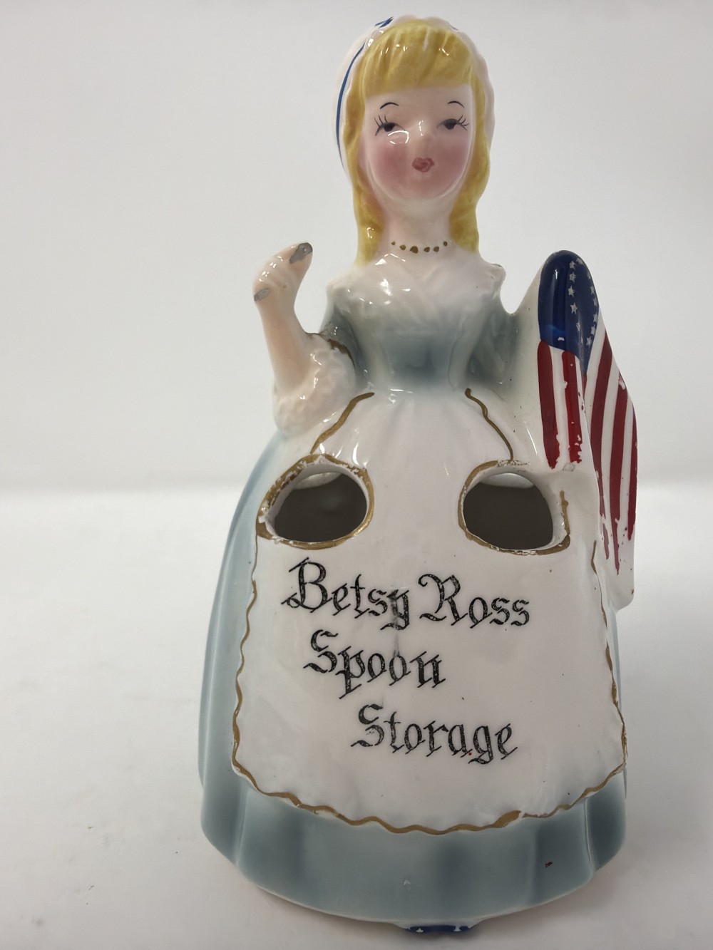Vtg Betsy Ross Spoon Holder