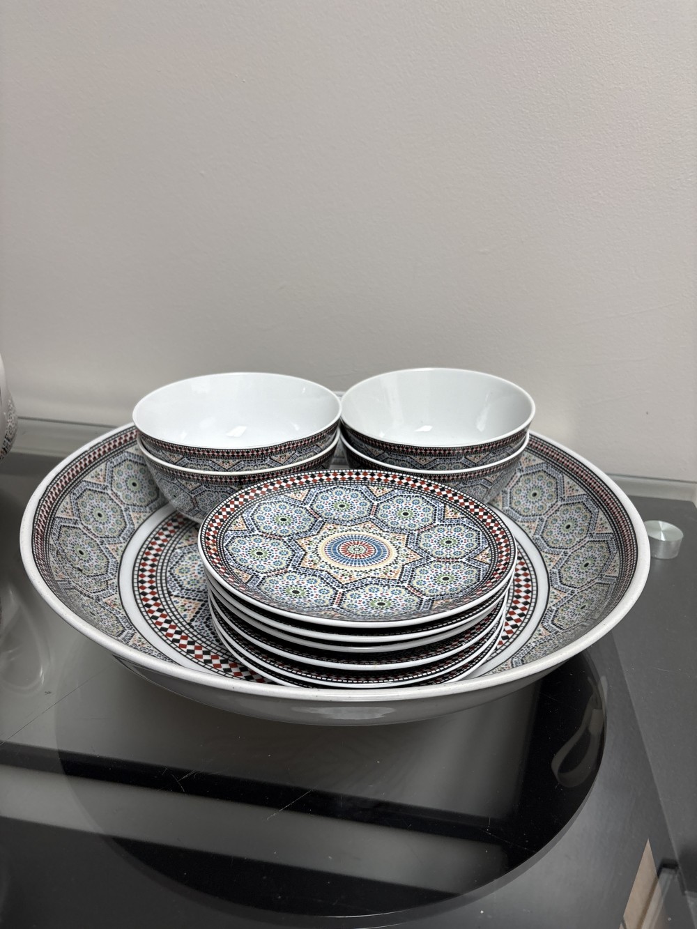 Moroccan 14 Piece Soup Dinner Set
