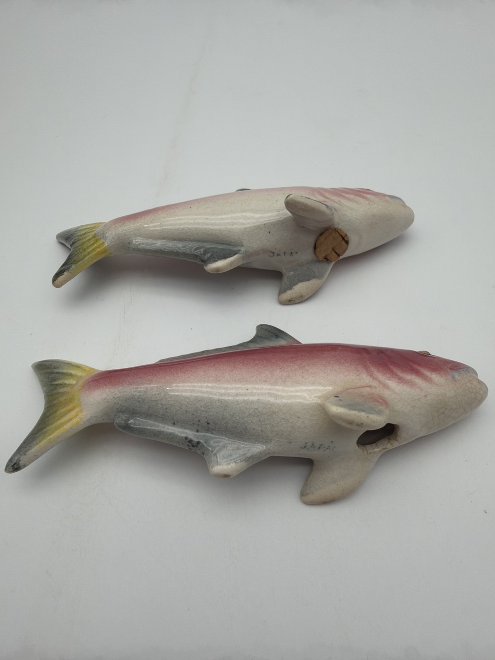 Vintage Fish Salt Pepper Shakers