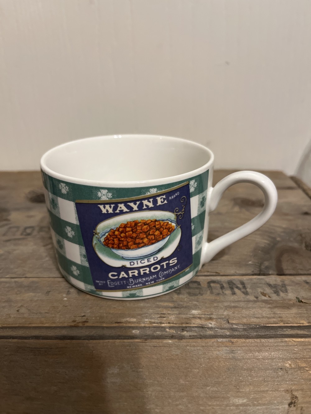 Vtg Fitz and Floyd Americana mug