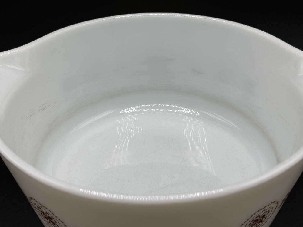Vintage Pyrex Town & Country 2.5 Qt Cinderella Casserole Bowl - Model 475-B