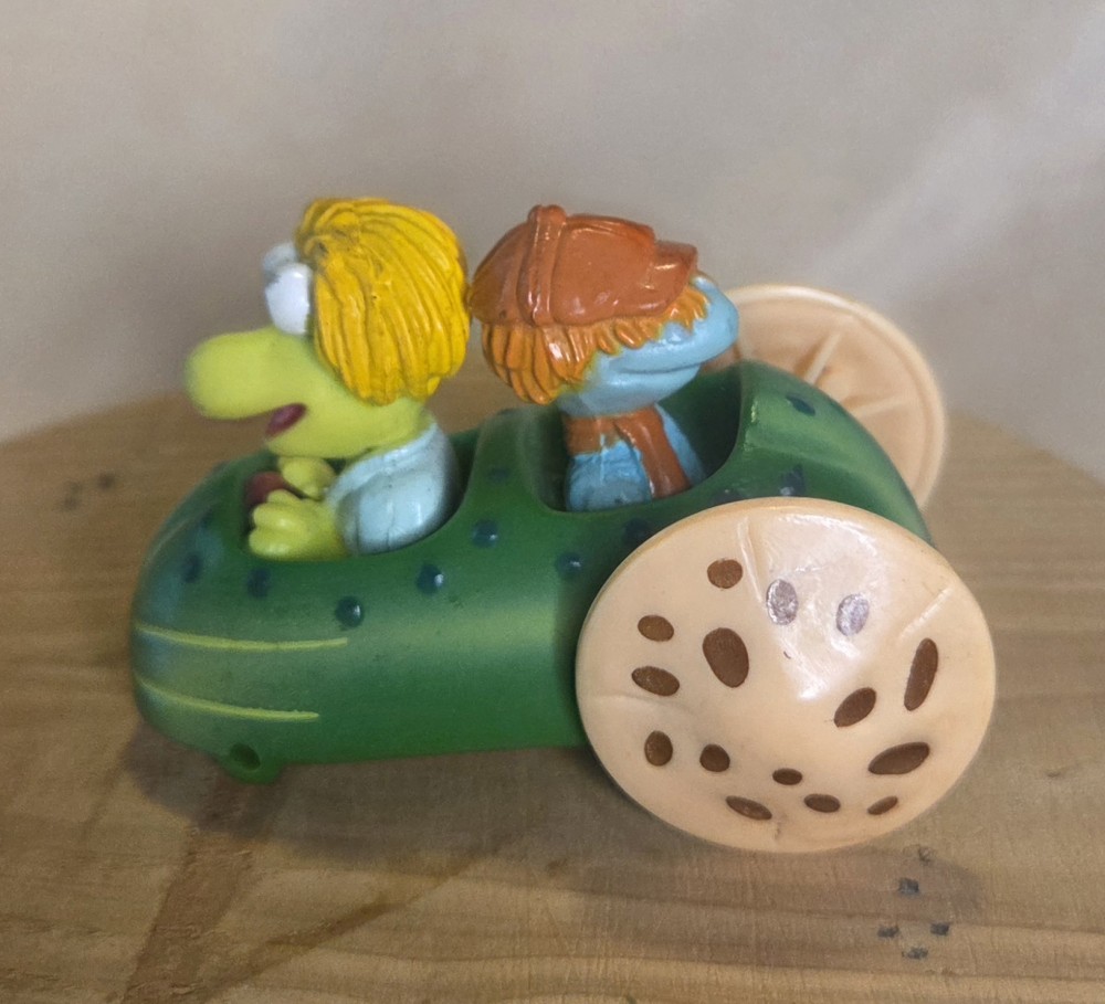 VTG Fraggle Rock Wembley & Boober in Watermelon Car