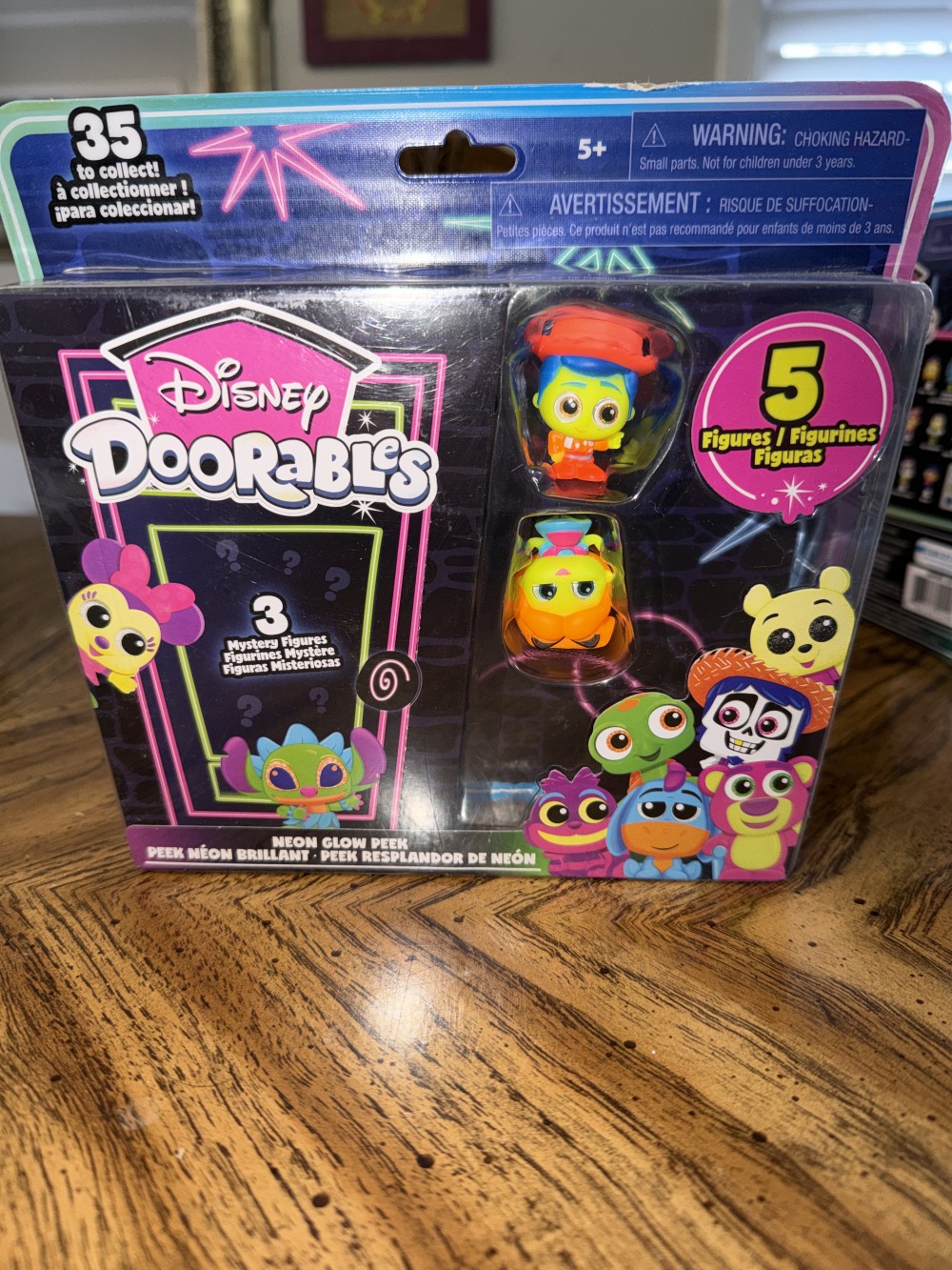 Disney Doorables Neon Glow 5-pack