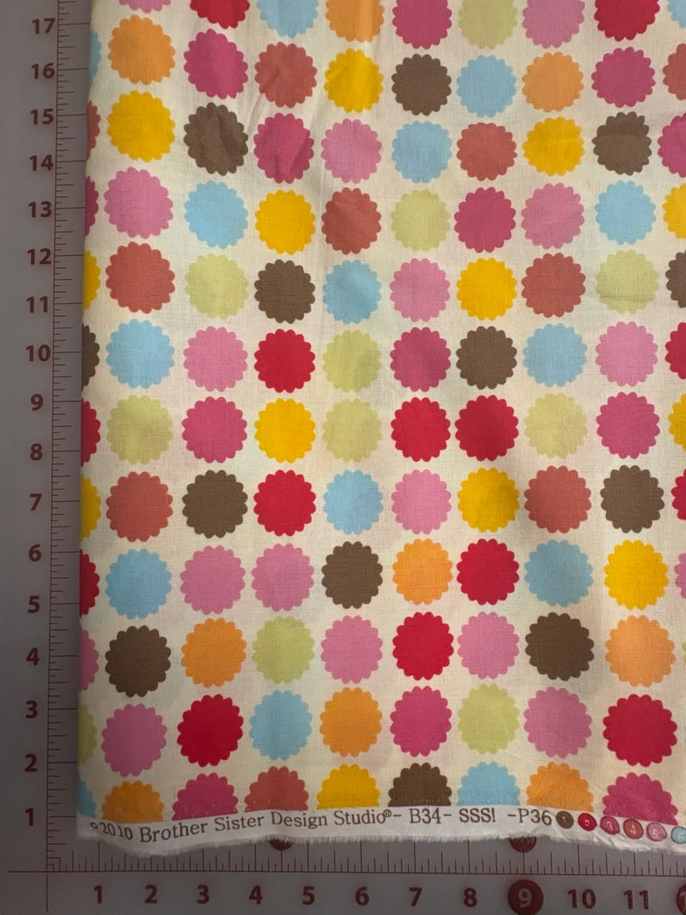 2010 Brother Sister Design Cotton Fabric