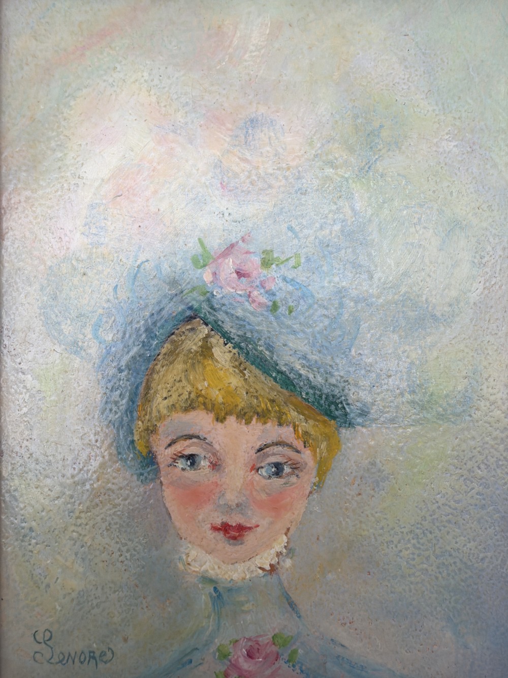 1966 “Gibson Girl” Original Oil Painting