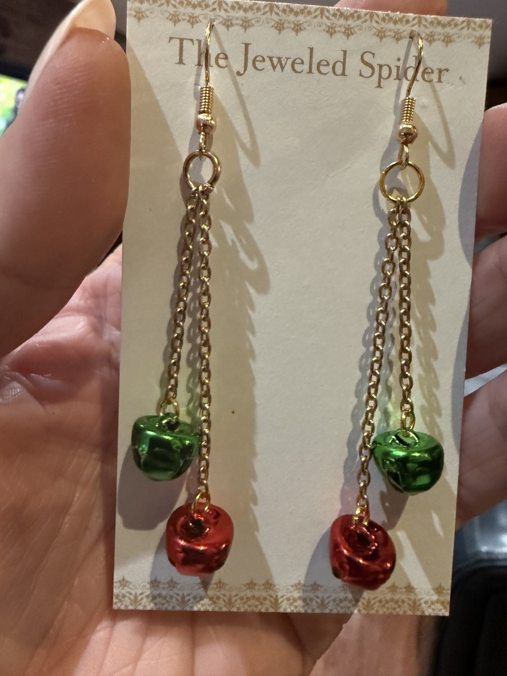 Earrings - Christmas Jingle Bells - Two