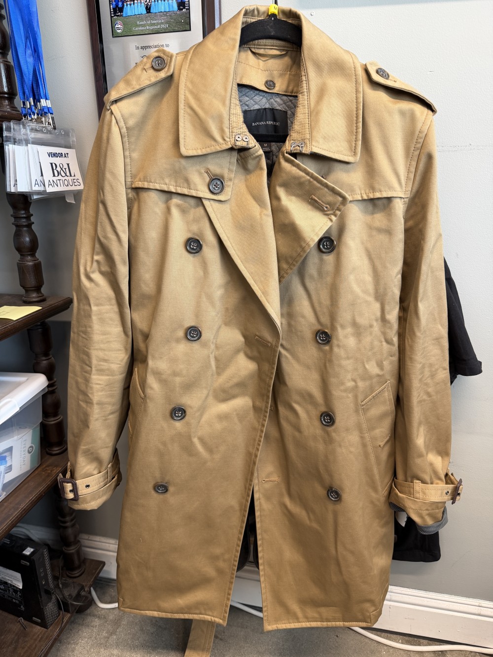 Banana Republic Men's Trench Coat