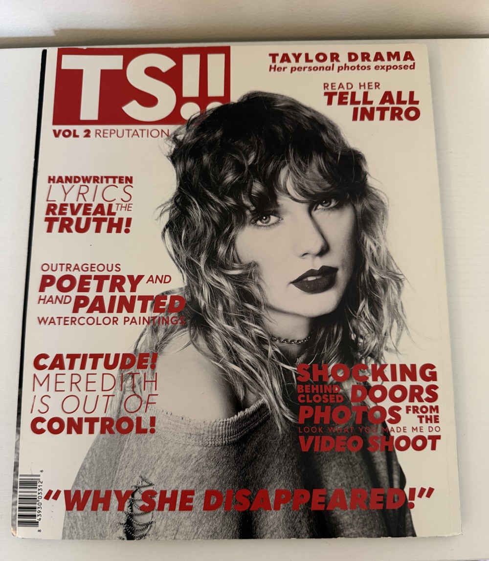 Taylor Swift Reputation vol. 2 magazine