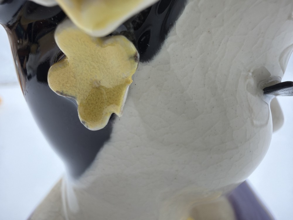 Vtg Japan Lady Head Vase - CALLOUT