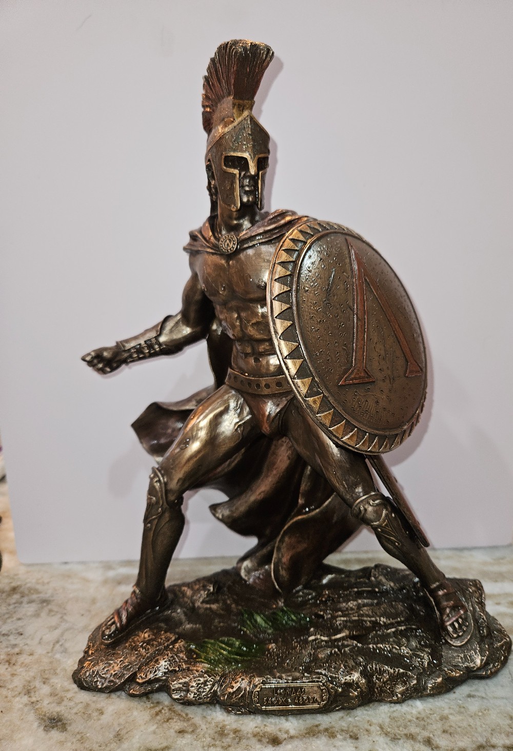 Leonidas Spartan King statue