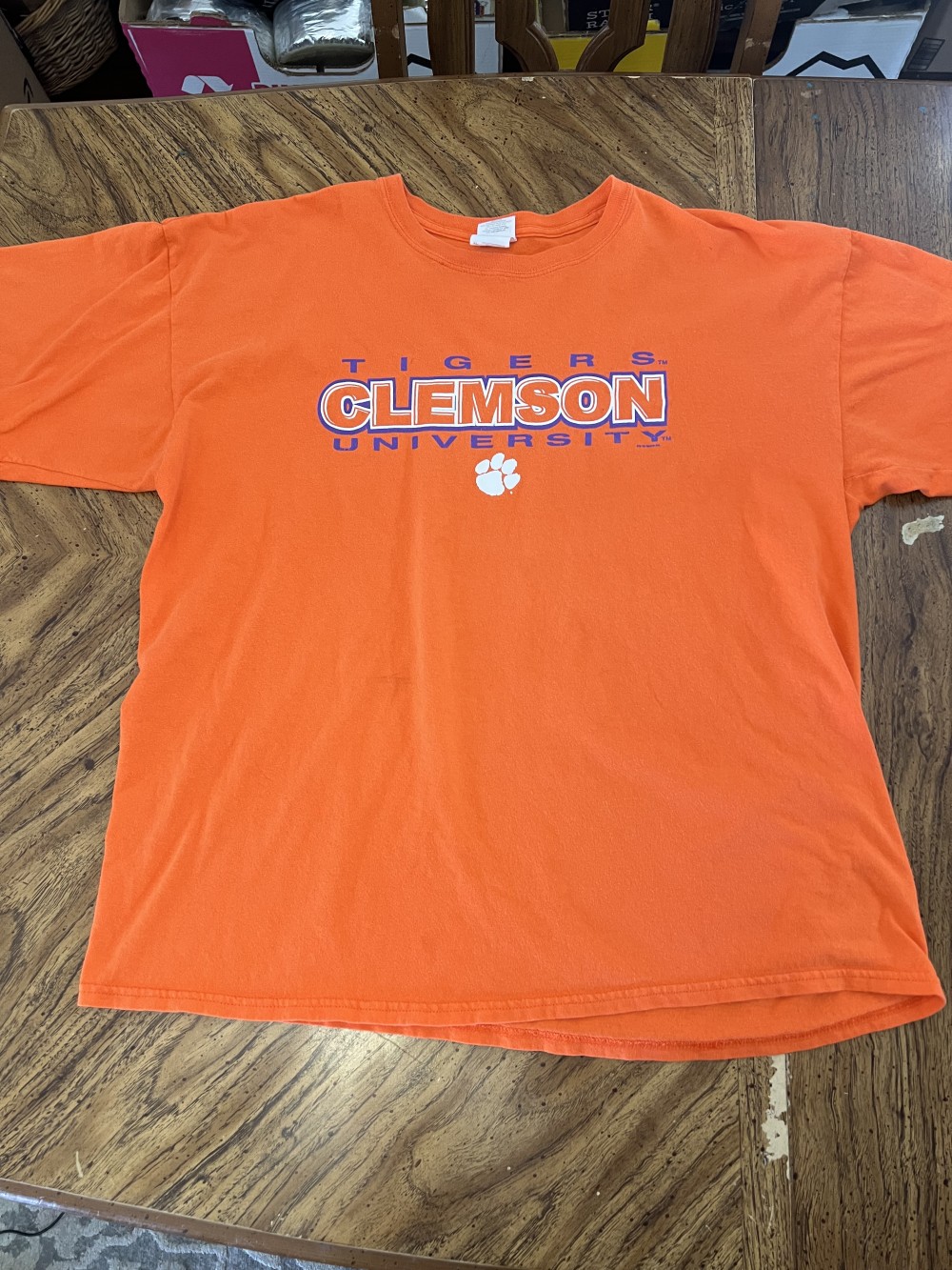 Orange Clemson Tigers XL shirt