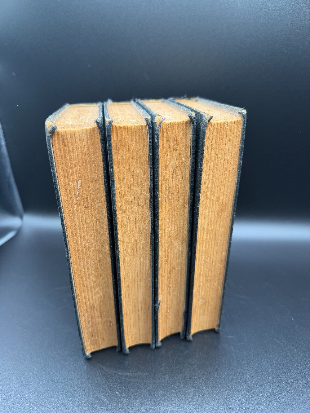 Vintage Kathleen Norris Book Set - Lot of 4 Decorative Blue Hardcovers - Collier Publishing, 1940s