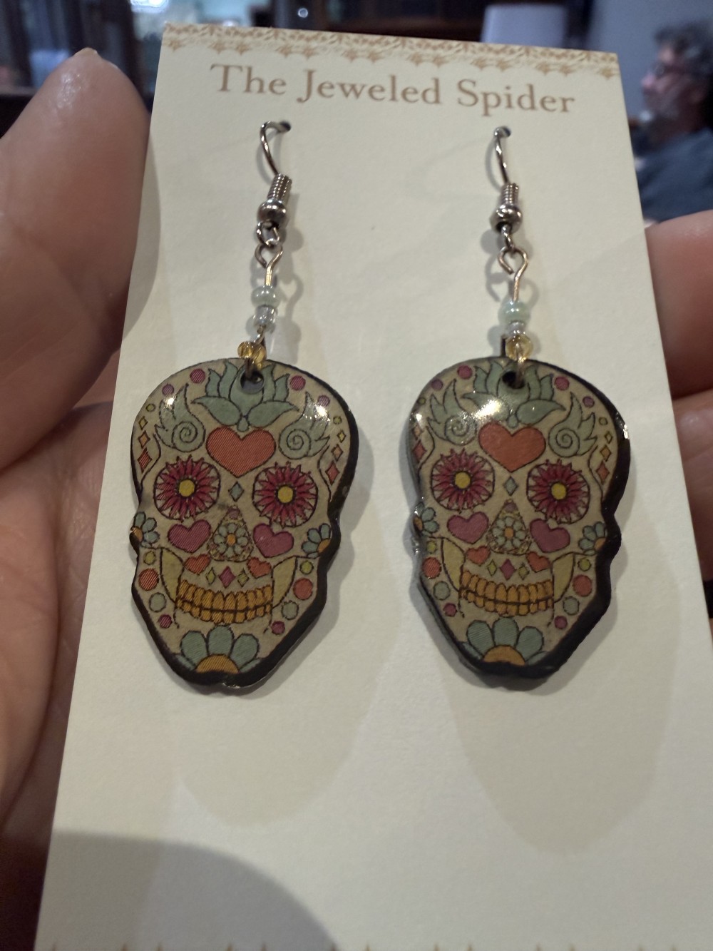 Earrings - Sugar Skull Acrylic