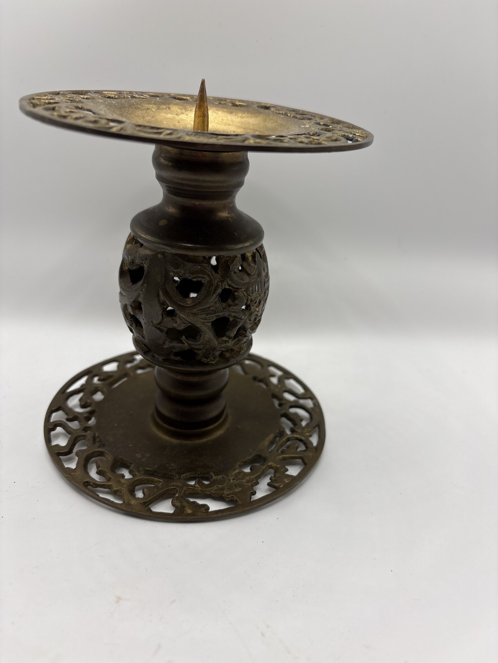 Brass Candle Holder