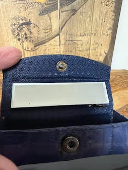 EEL Leather Lipstick Case New Old Stock
