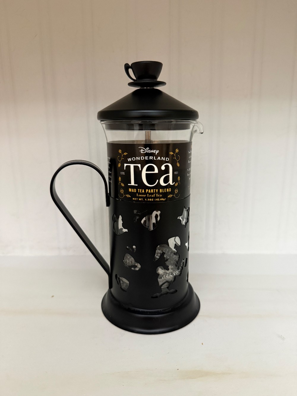 Wonderland Loose Leaf Tea Press Disney Parks Exclusive