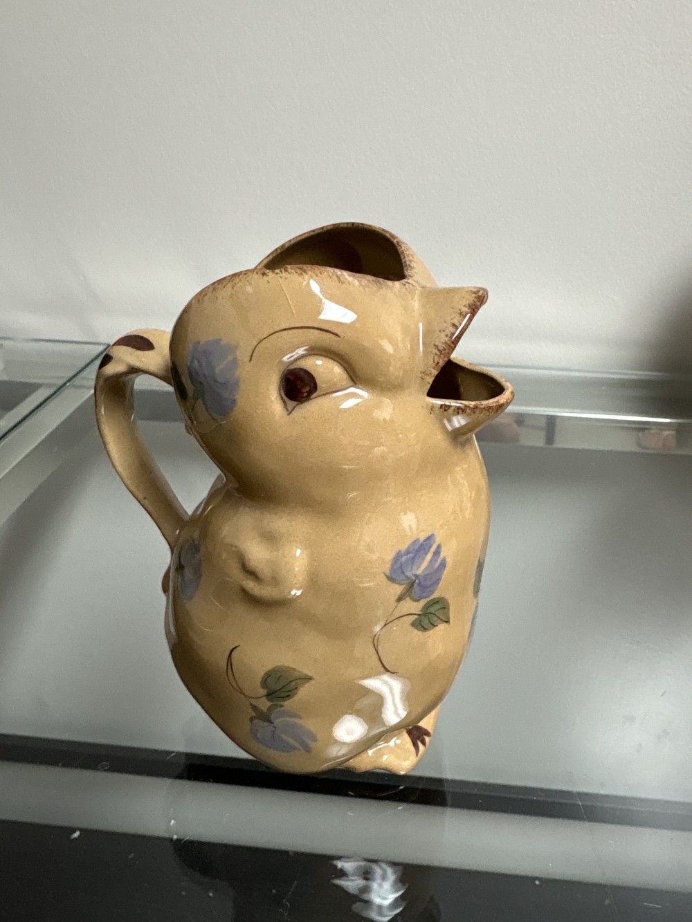 VTG Church Field Artware Duck Pitcher