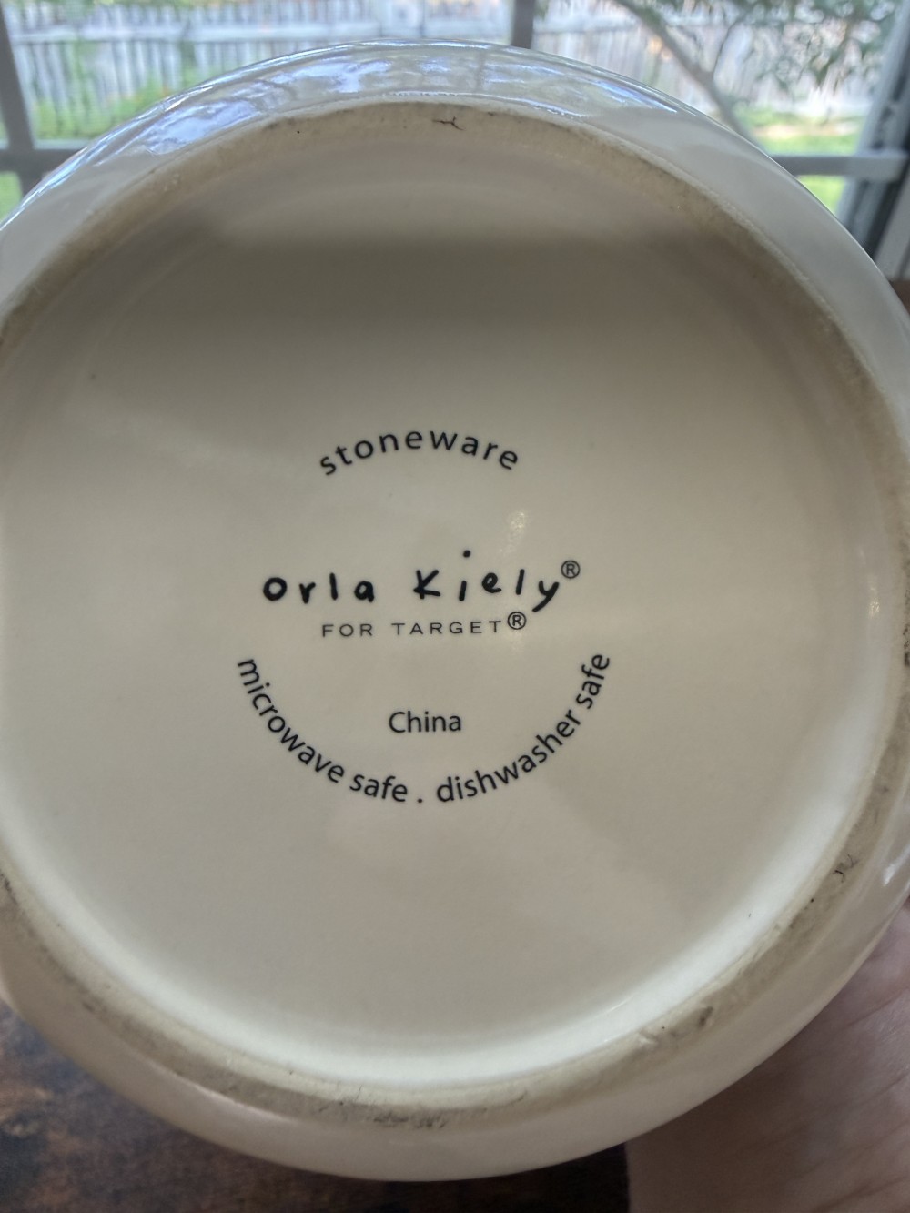 Orla Kiely Mug brown