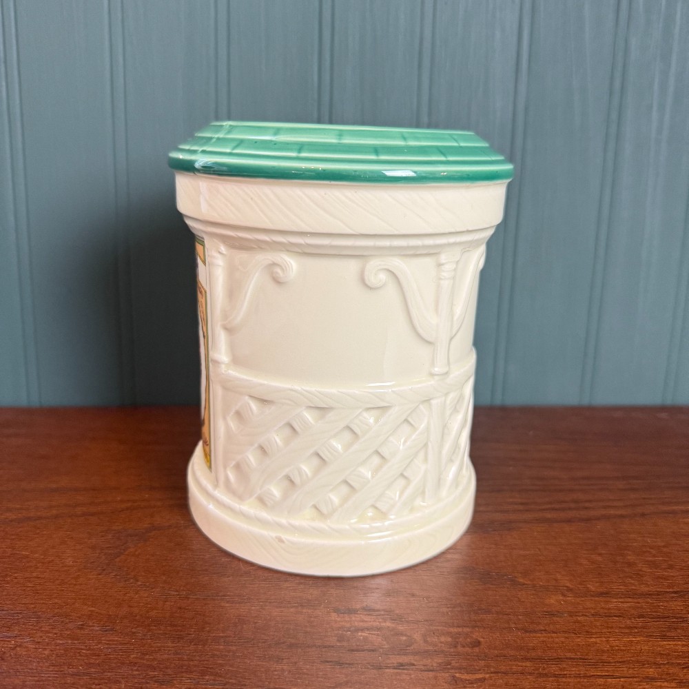 Petunia Seed Packet Ceramic Utensil Holder