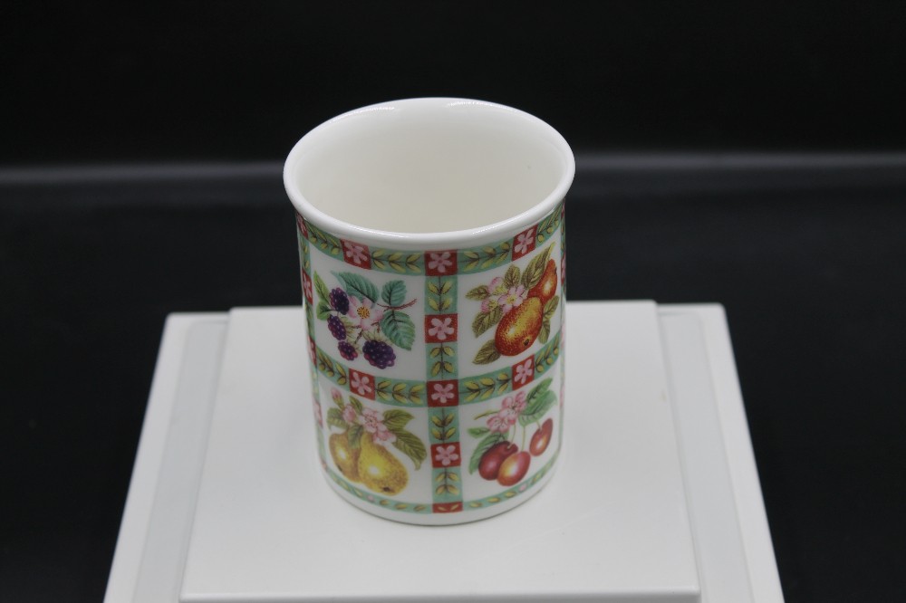 Royal Vale Bone china fruit design mug