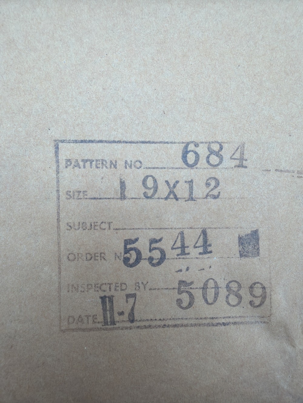 Vtg Ole Larsen Horse in Motion Print