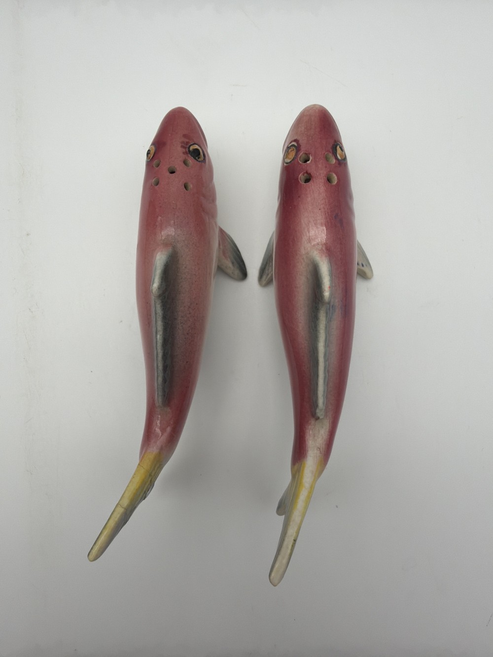Vintage Fish Salt Pepper Shakers