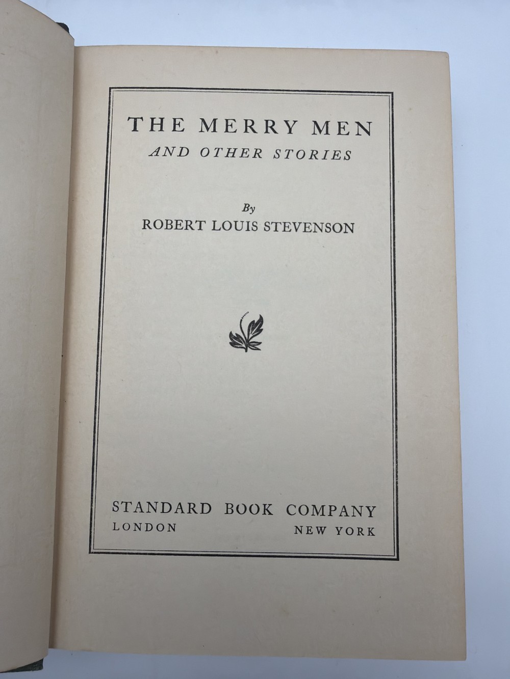 1930 The Merry Men Stevenson