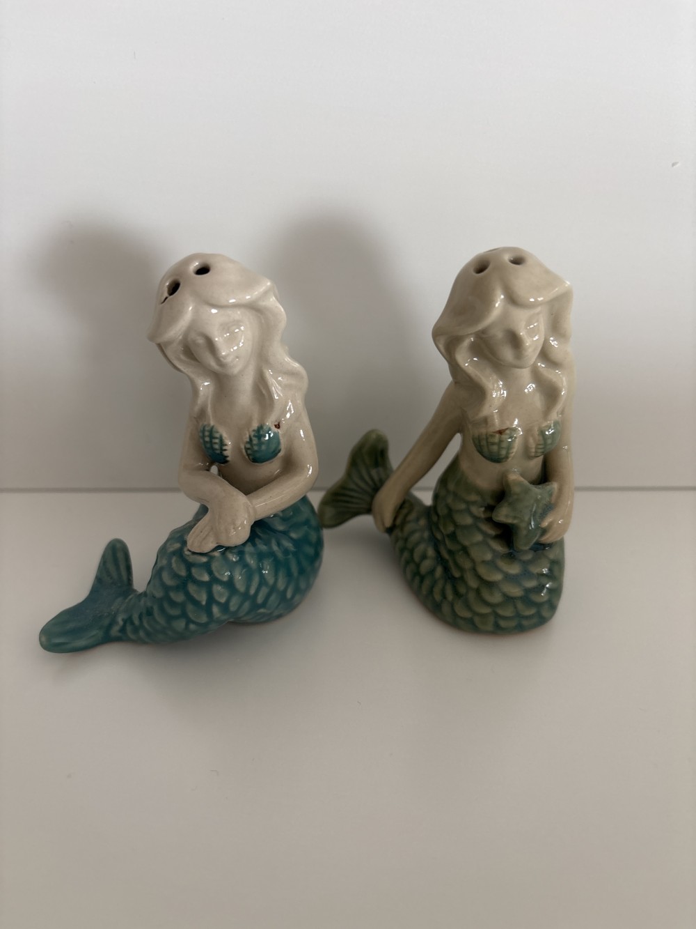 Mermaid Salt and Pepper Shakers