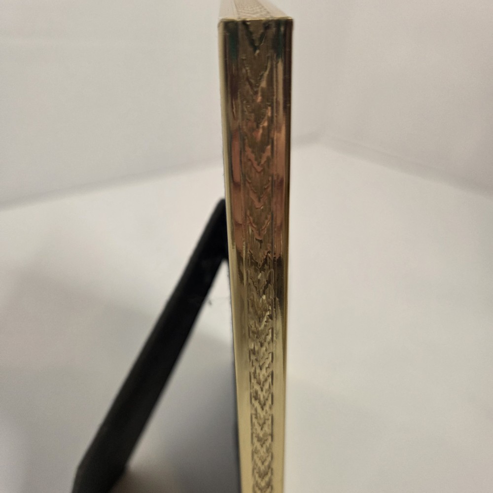 Vintage 5x7 Brass Frame w/ Mtn Scene