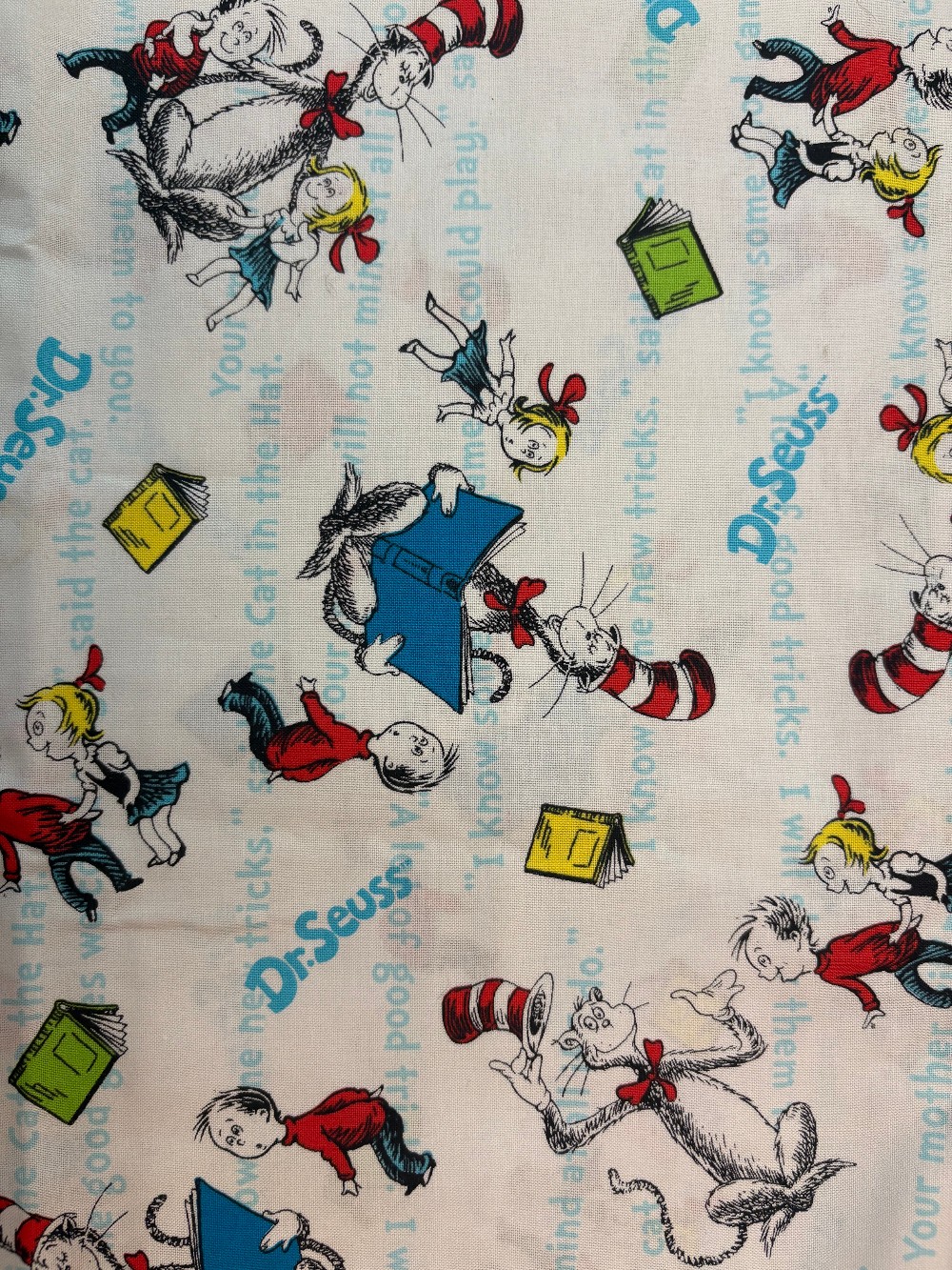 Dr Seuss “The Cat in the Hat” - Cotton: