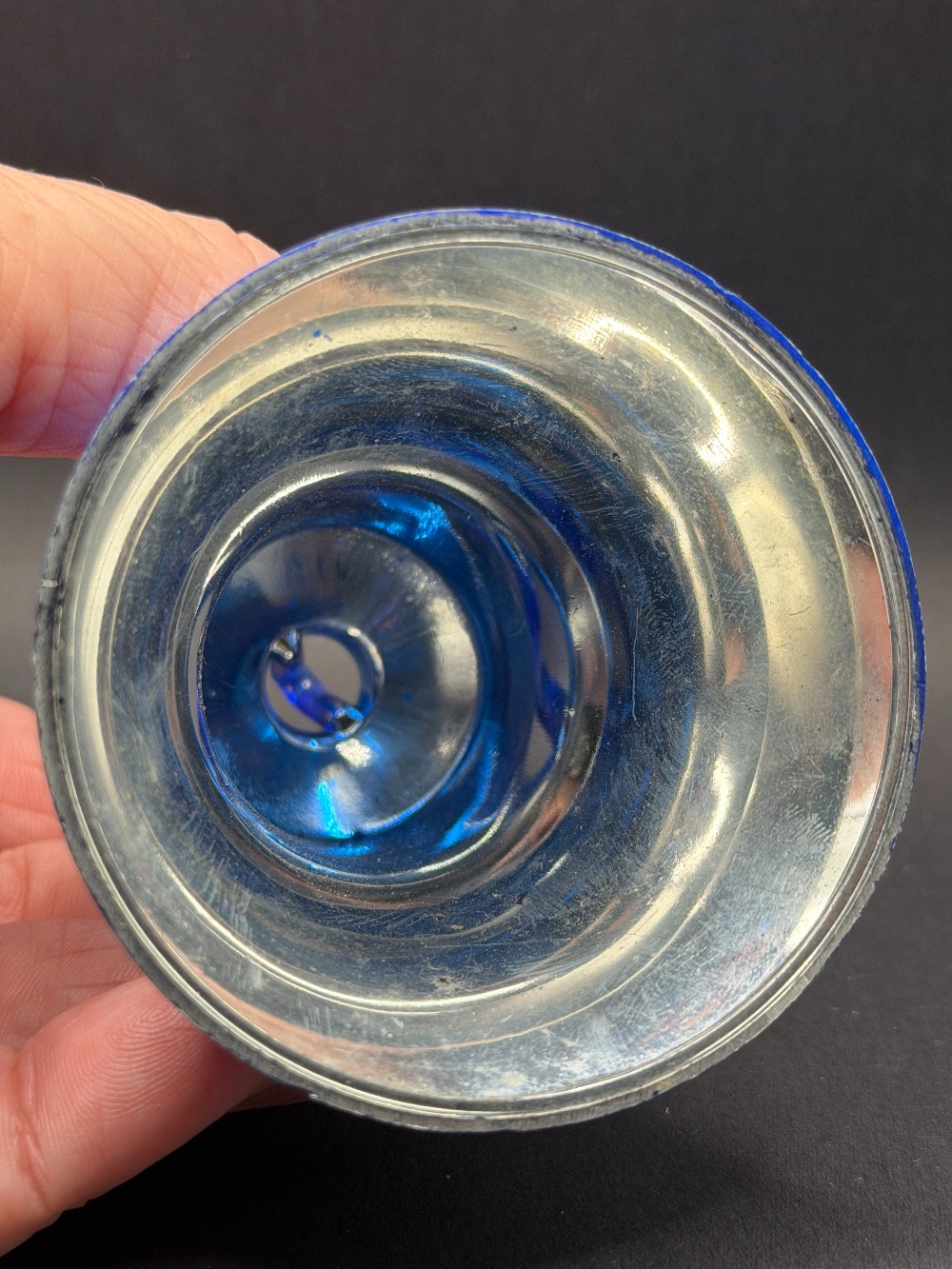 Blue Jewel Brite Bell Ornament