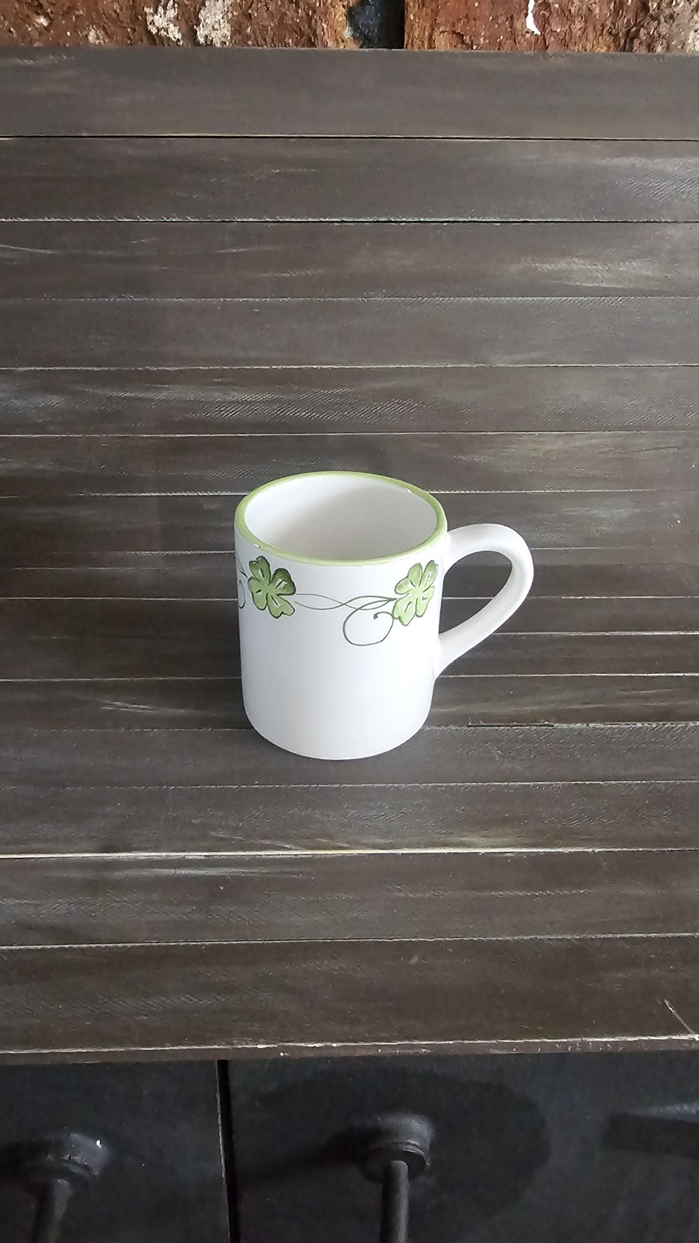 Shamrock coffee mug