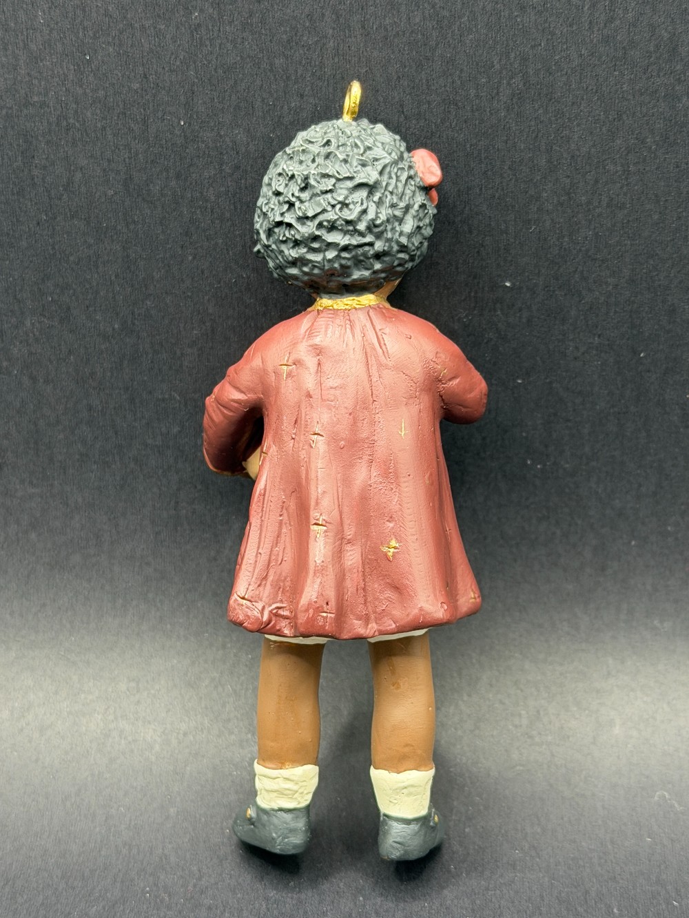 Martha Root Girl Eating Ornament