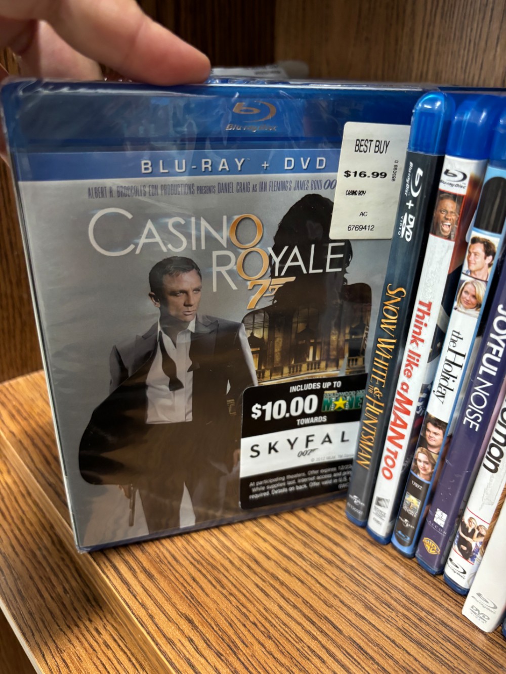 Blu-ray Movie Casino Royale Daniel Craig James Bond New Sealed