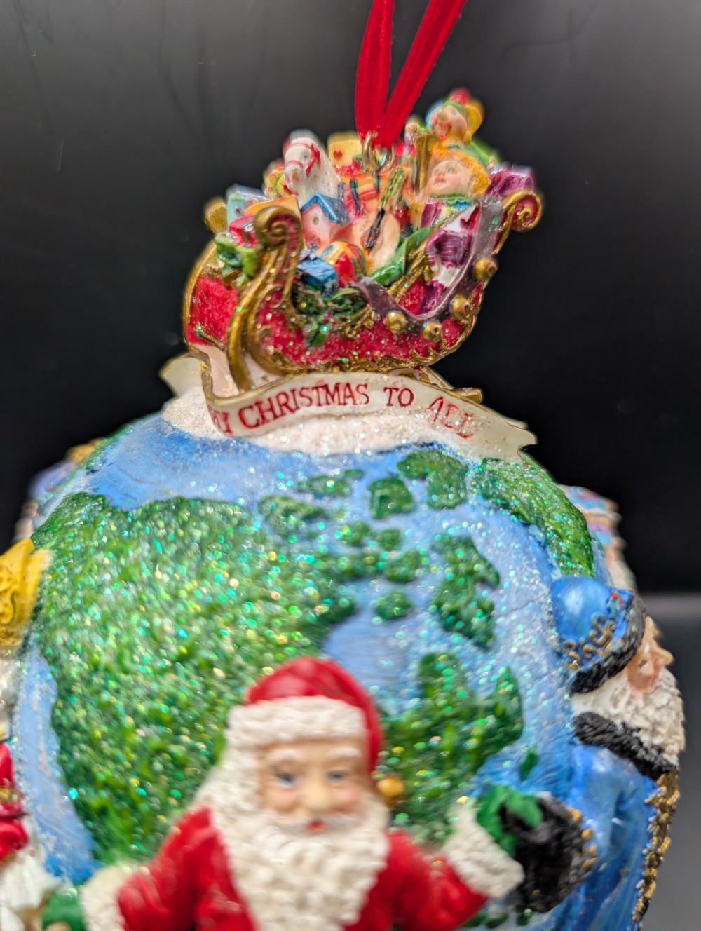 Christopher Radko Santas of the World ornament