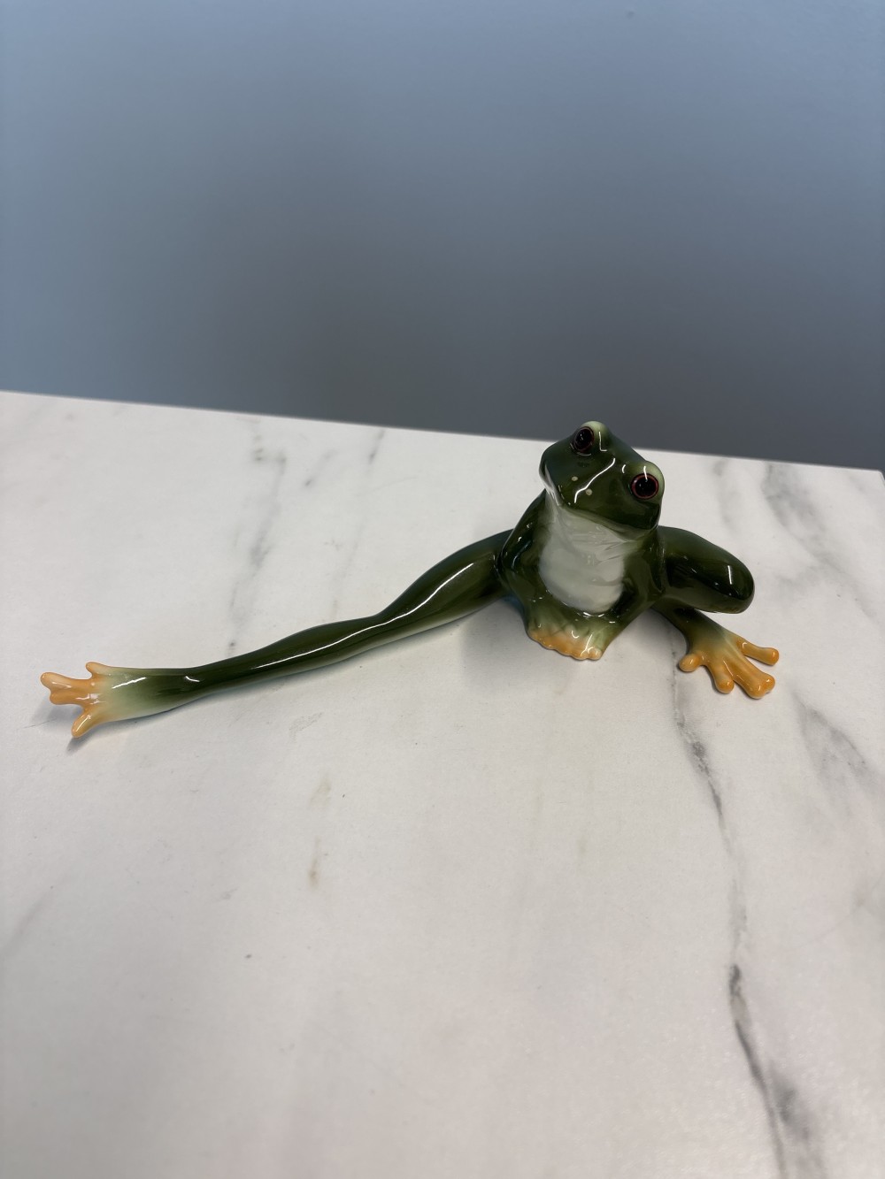Vintage Franz Stretching Leg Frog