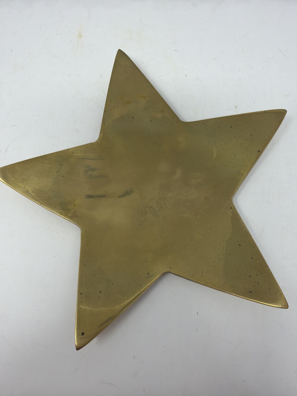 Brass Star Trinket Dish