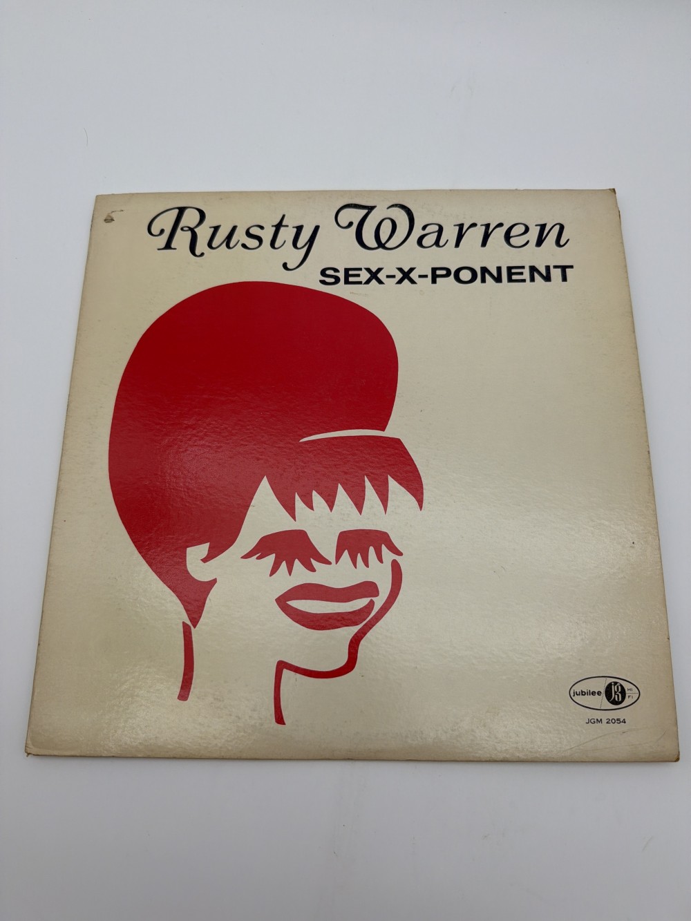 Vintage 1964 Rusty Warren “Sex-X-Ponent” Vinyl LP – Mid-Century Album Cover Decor
