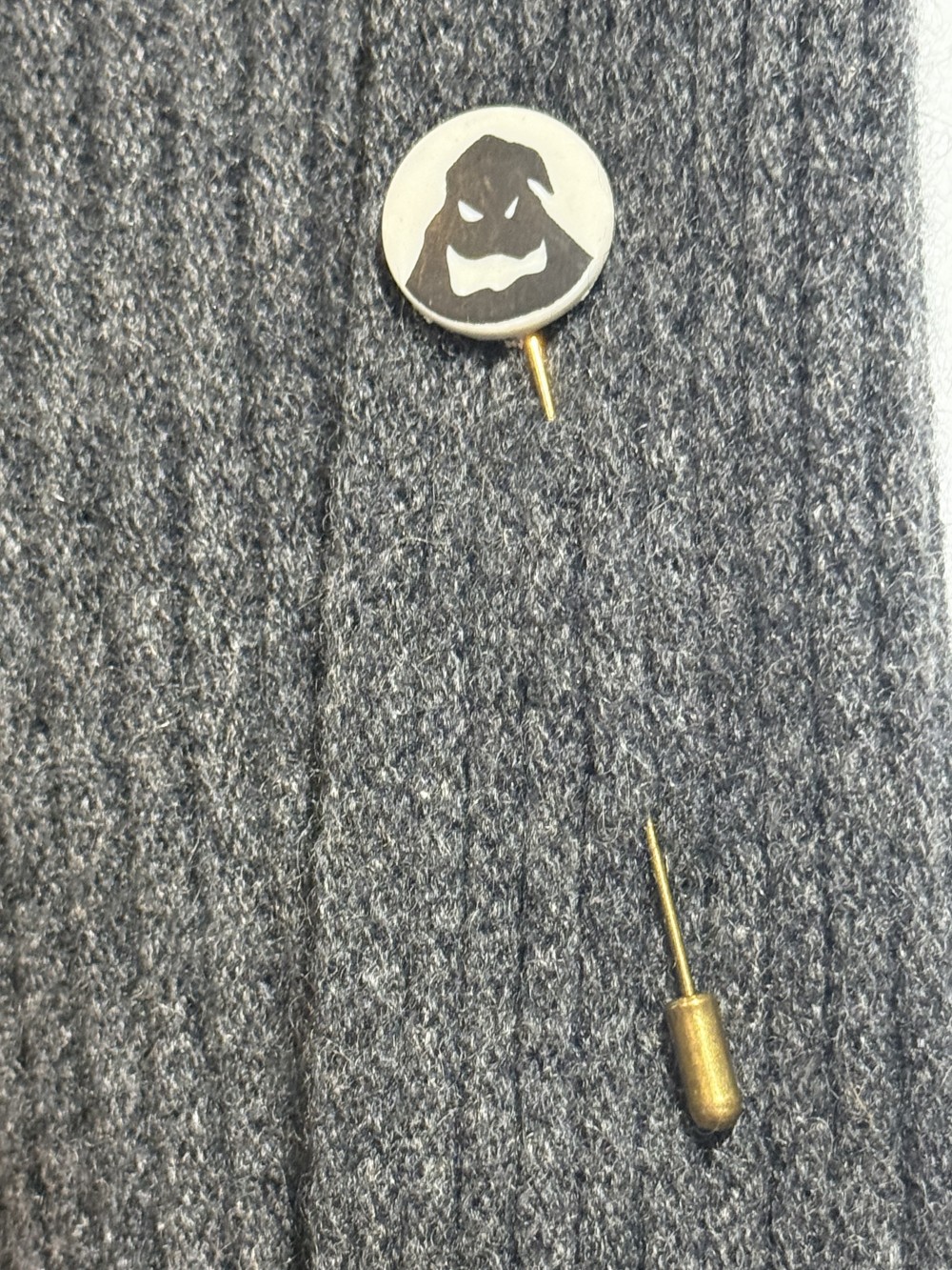 Hat Pin, Scarf Pin - Boogie, Nightmare Before Christmas,  Lapel Pin
