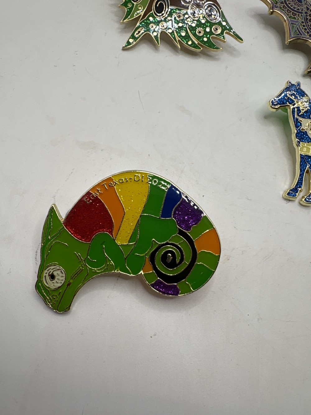 Texas Destination Enamel Pin Assortment 6