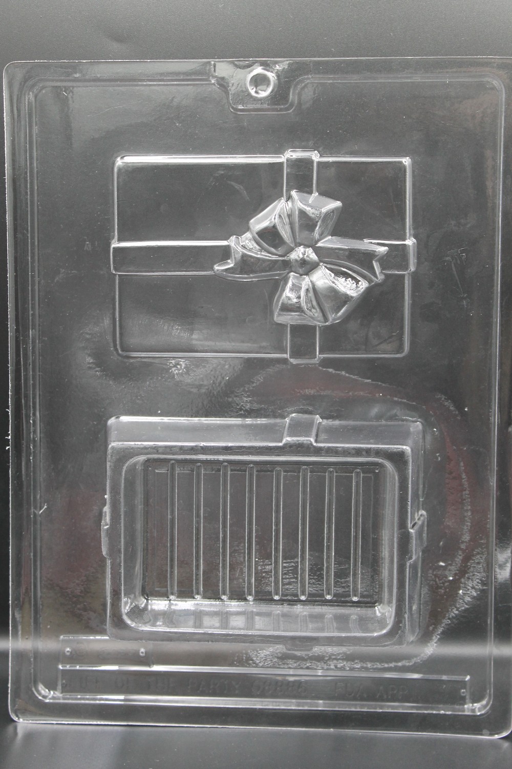 Christmas box candy pour mold
