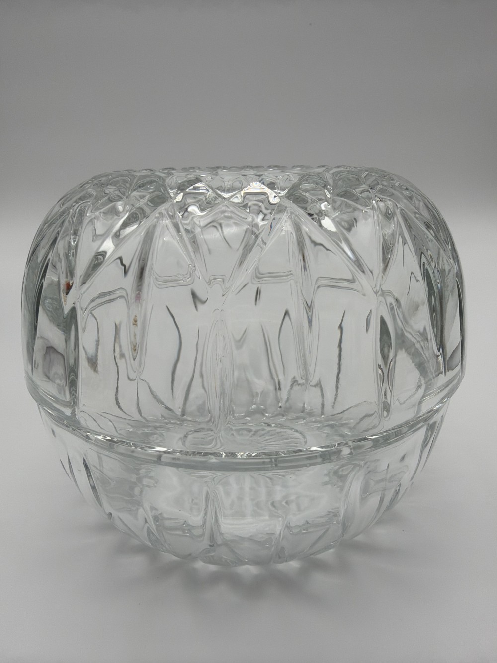 Indiana Glass for HOMCO Crystal Ball Fairy Lamp