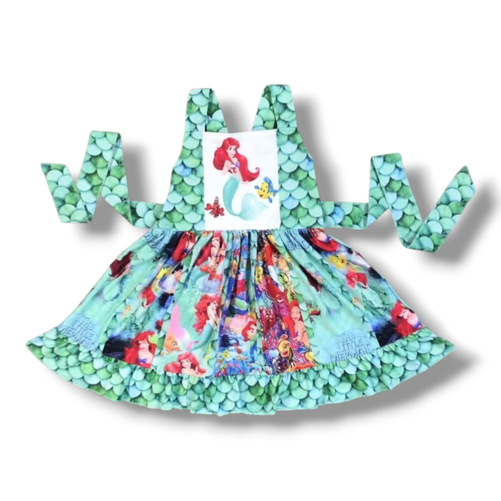 Mermaid Princess Twirl Dress
