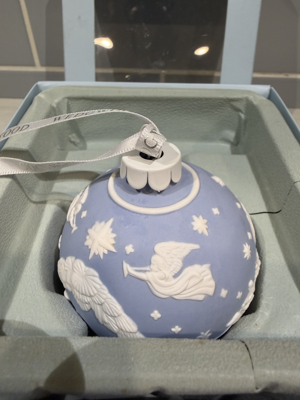 Rare Wedgwood Nativity Scene Ornament