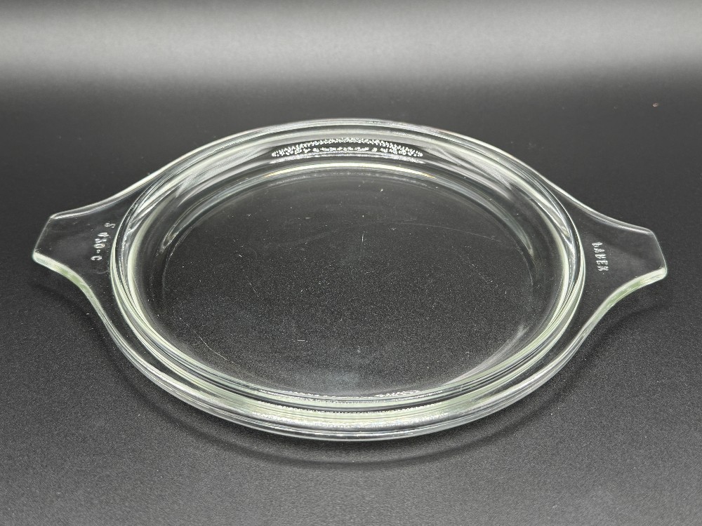Vintage Pyrex Town & Country 1-Quart Casserole Dish w/ Lid #473