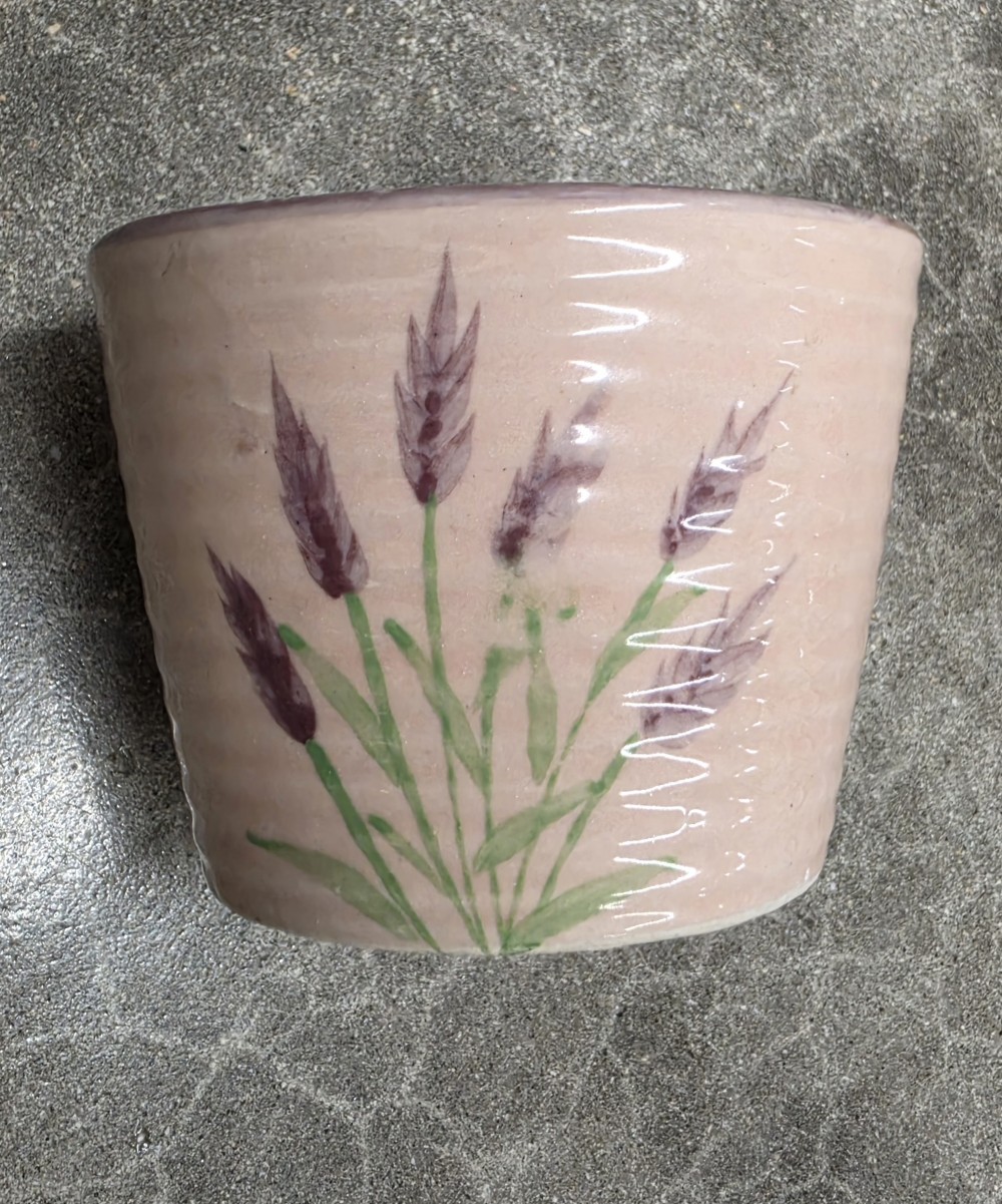 Stoneware Planter Lavender